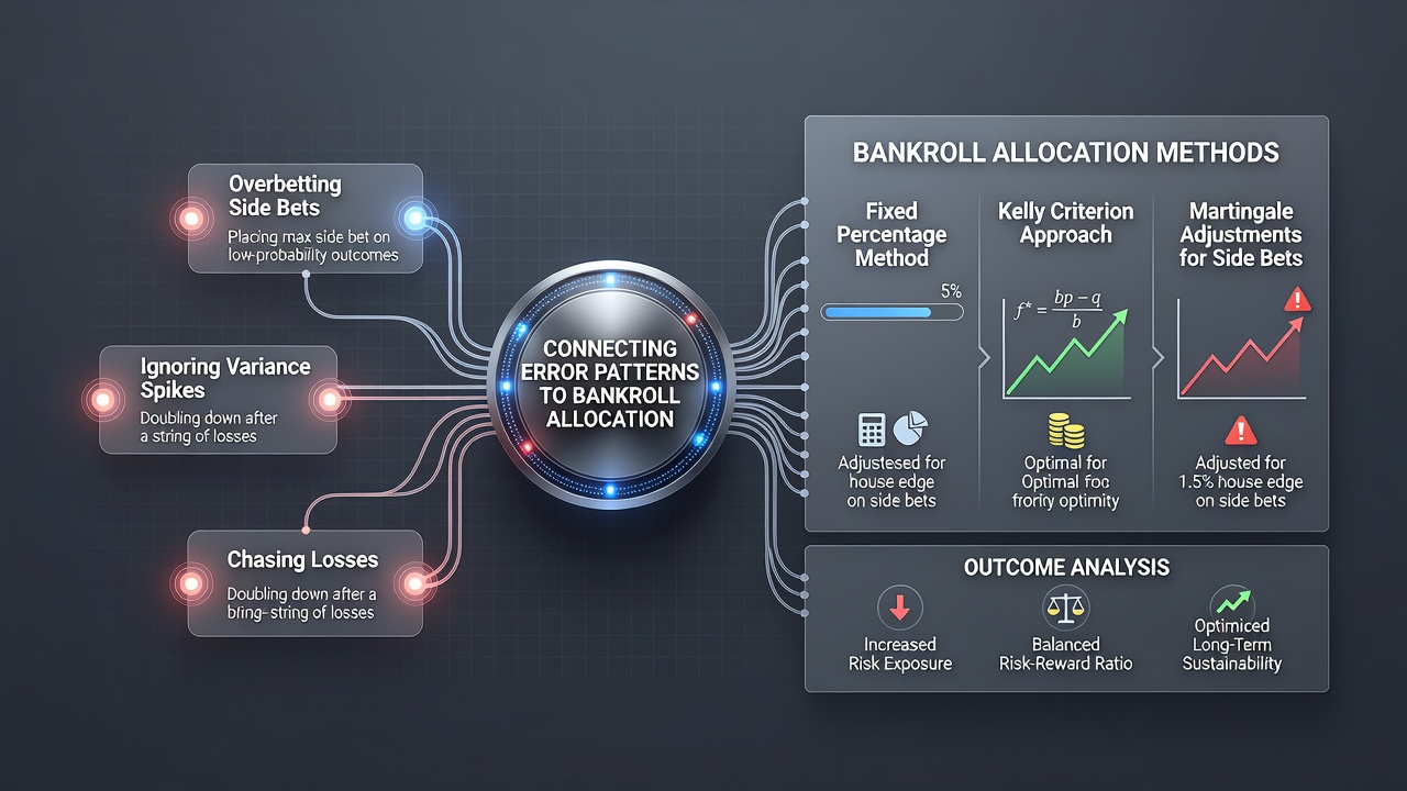 Analyse von Fehlermustern und Bankroll-Verteilung in Blackjack-Varianten mit Side Bets