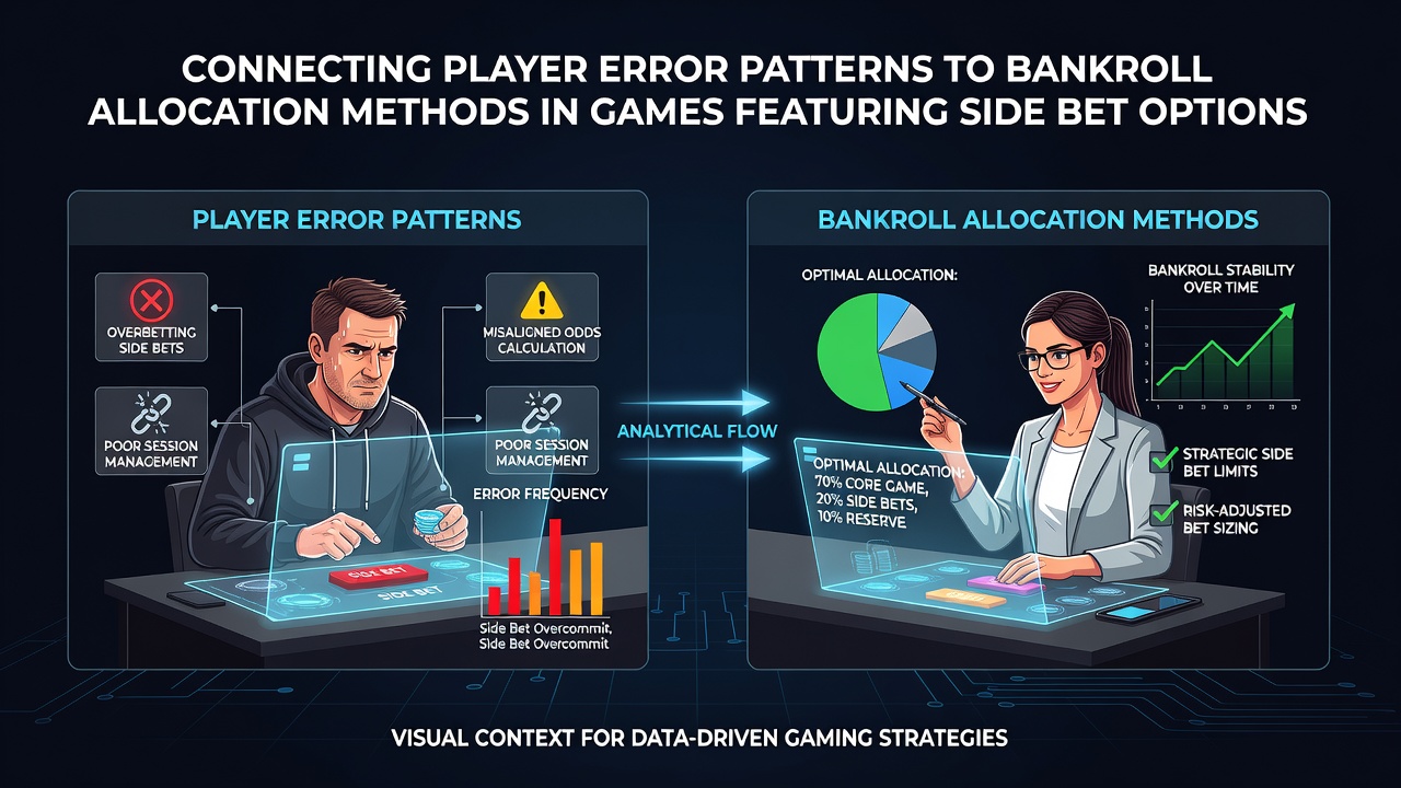 Bankroll-Allokation und Fehleranalyse in Side-Bet-Spielen mit Fokus auf Varianz
